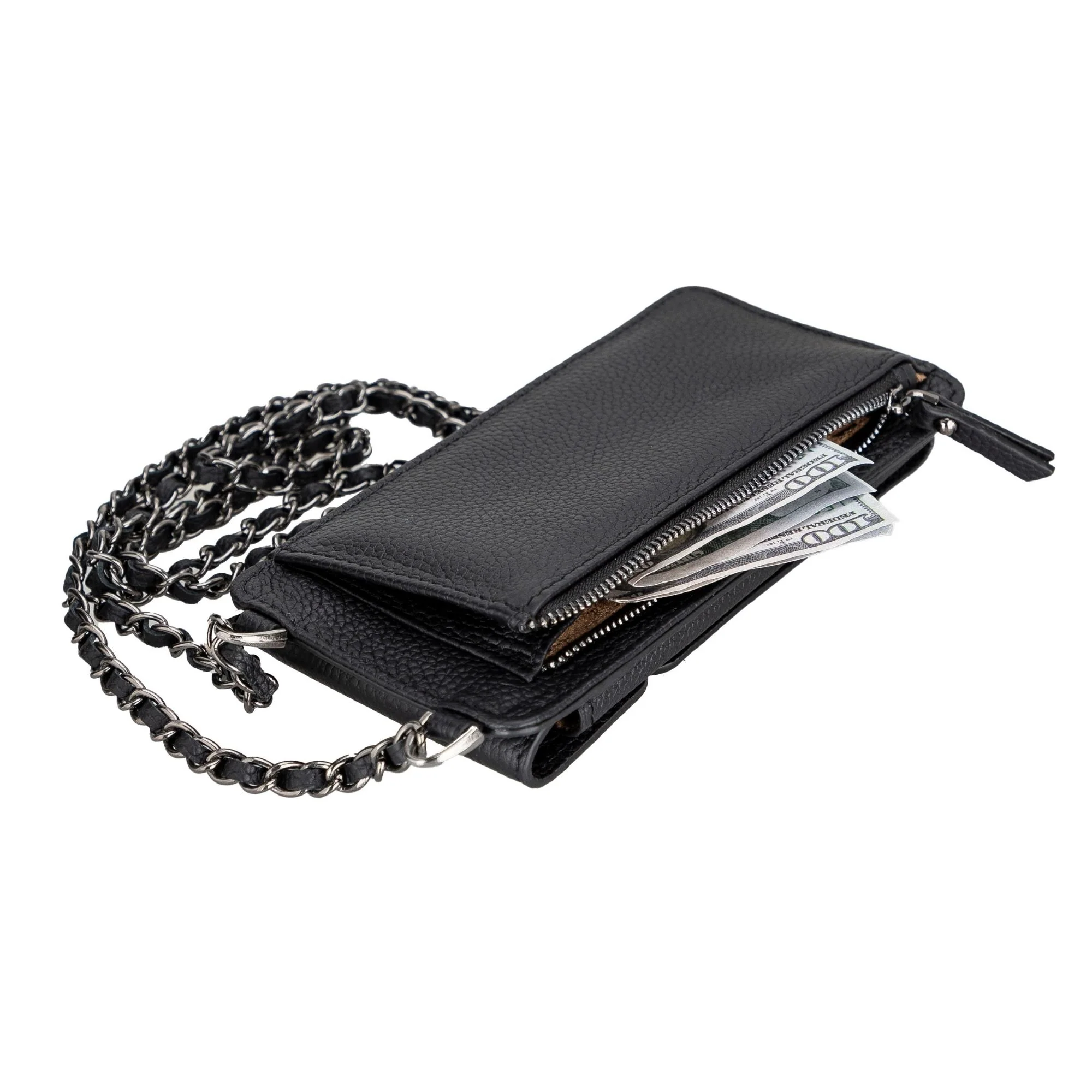Lovell Crossbody Leather Phone Wallet - Image 52