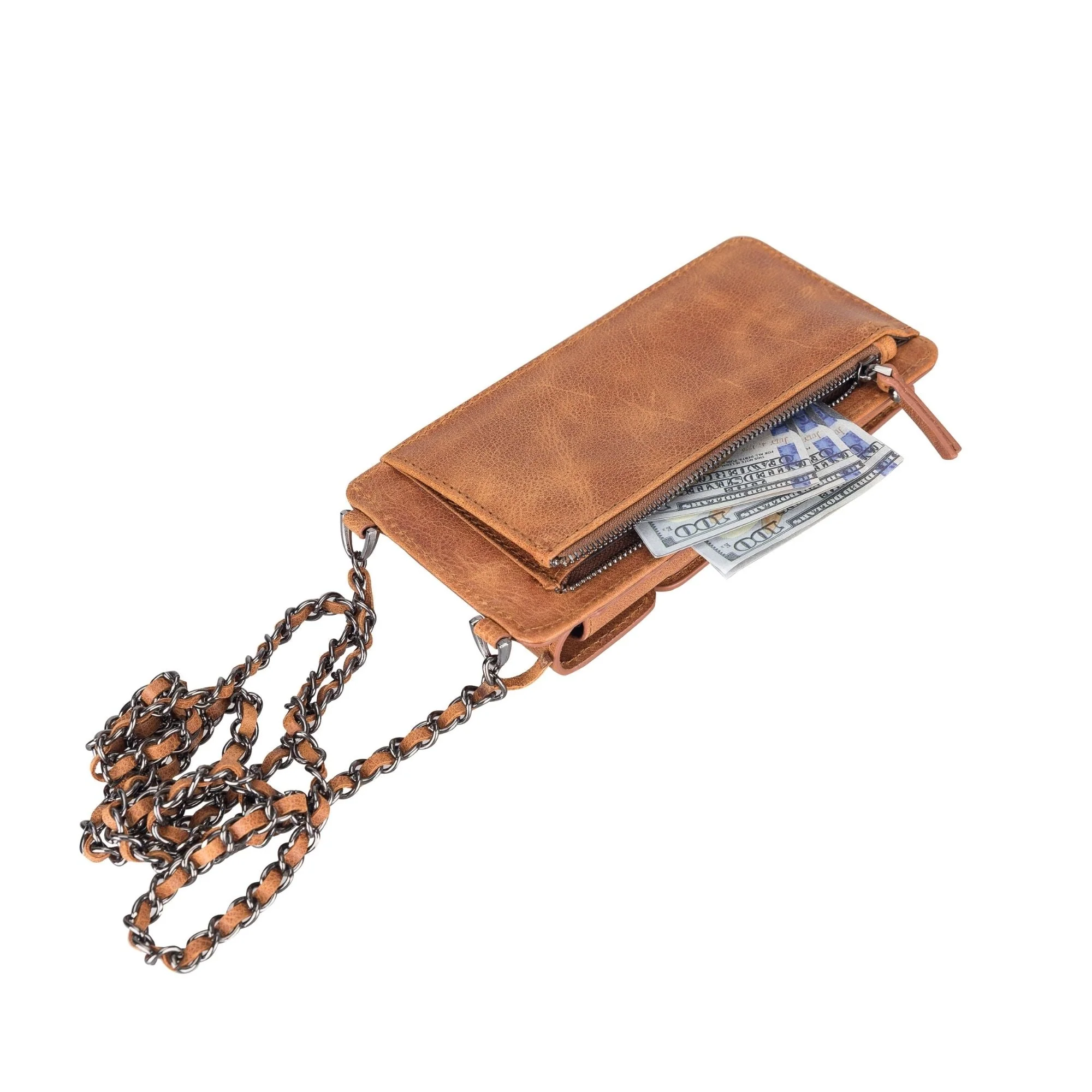 Lovell Crossbody Leather Phone Wallet - Image 58