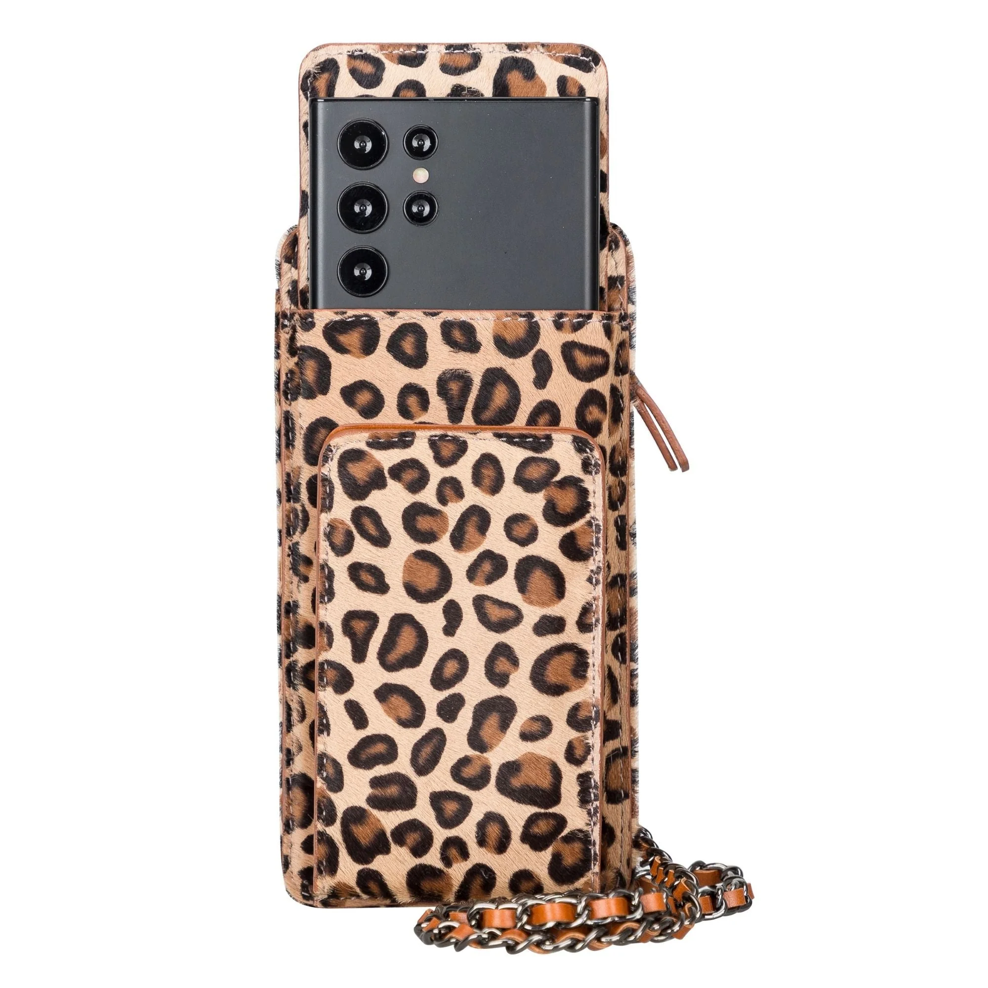 Lovell Crossbody Leather Phone Wallet - Image 7