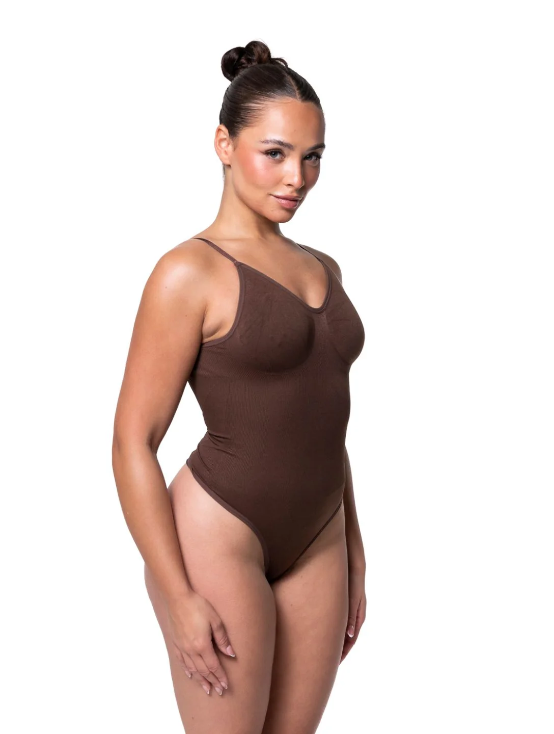Low Back Snatched Thong Bodysuit - Image 2