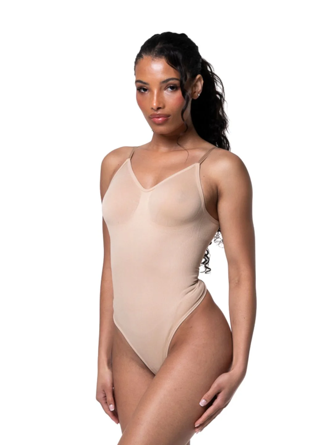 Low Back Snatched Thong Bodysuit - Image 7