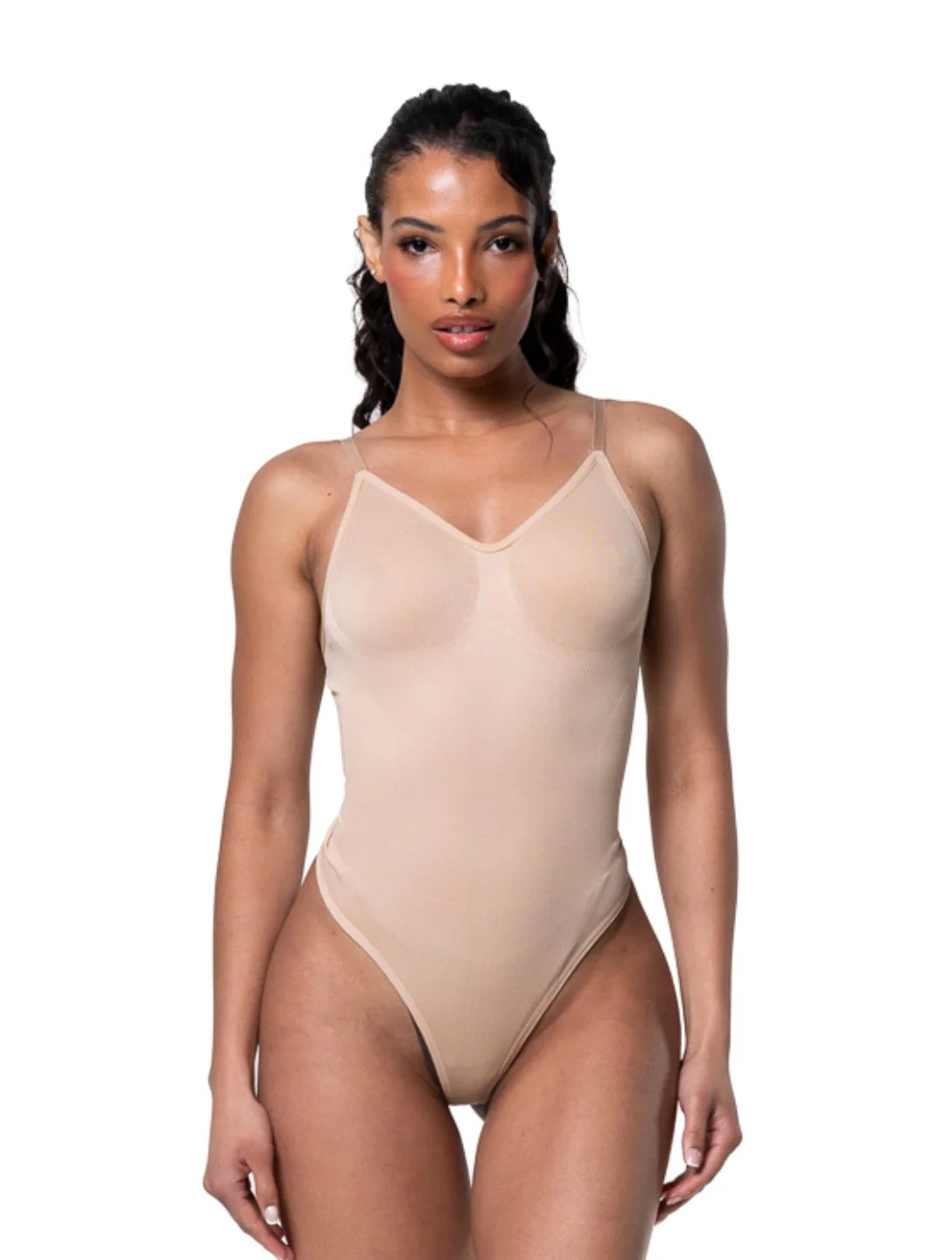 Low Back Snatched Thong Bodysuit - Image 8