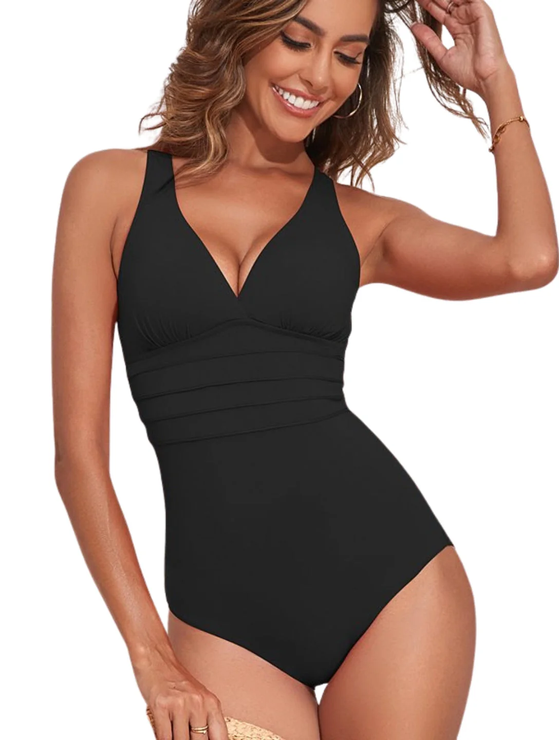 Low Back V-Neck Sculpting Suit - Image 5
