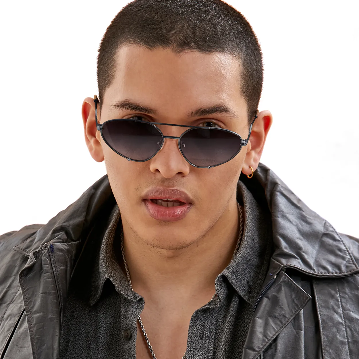 Lucky Star Sunglasses - Faded Black - Image 3