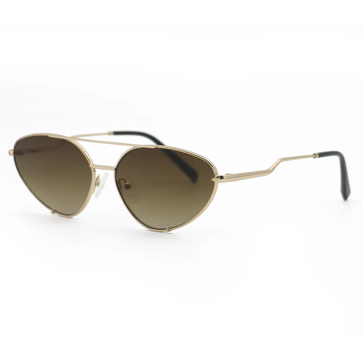 Lucky Star Sunglasses - Faded Brown & Gold - Image 2