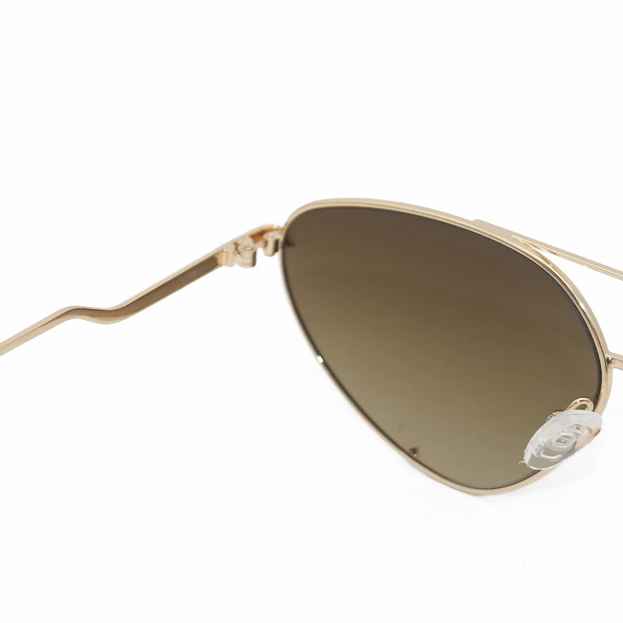 Lucky Star Sunglasses - Faded Brown & Gold - Image 4