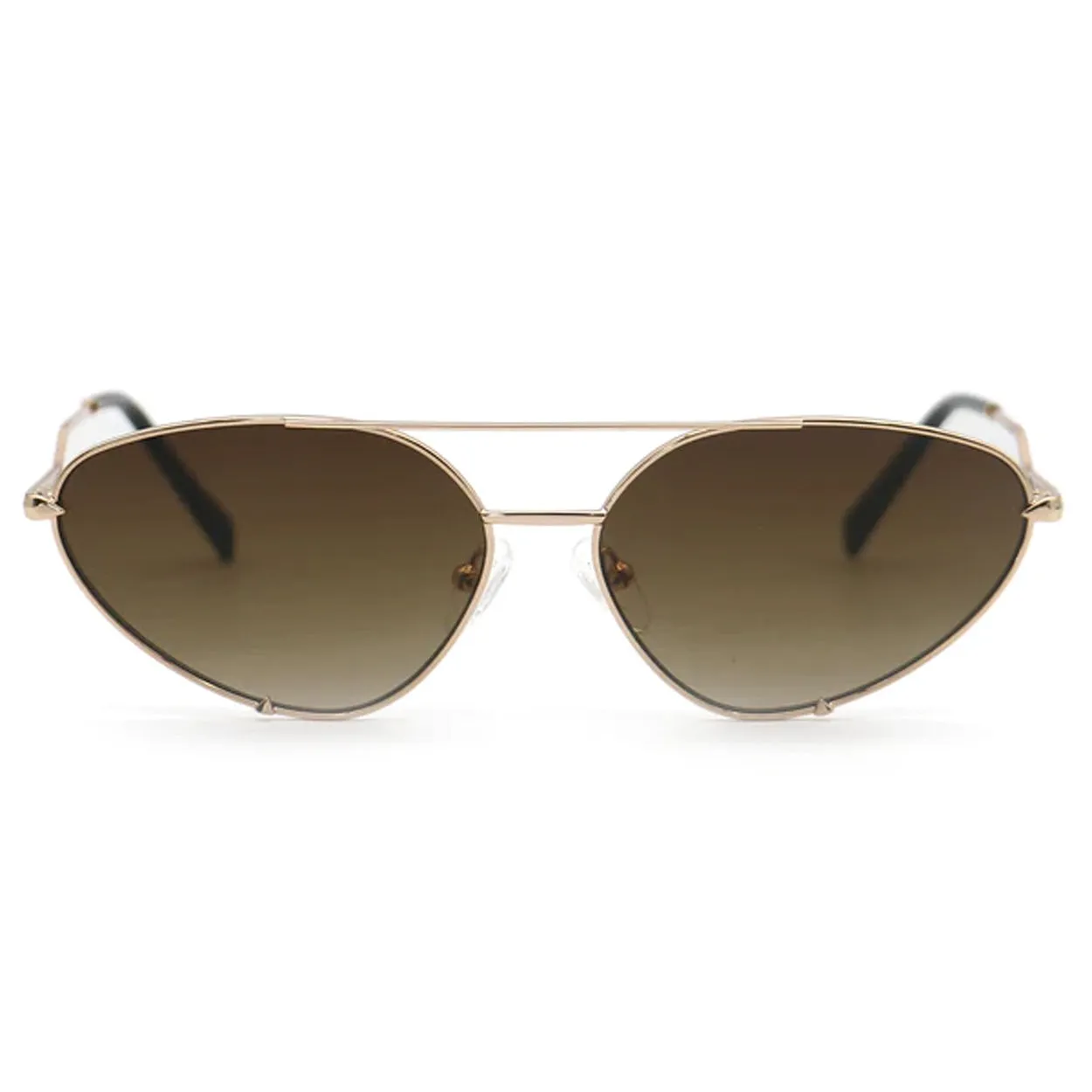 Lucky Star Sunglasses - Faded Brown & Gold - Image 7