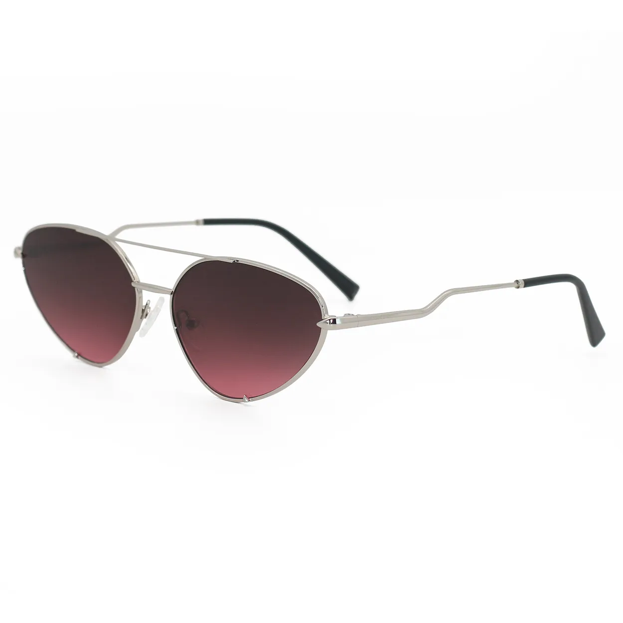 Lucky Star Sunglasses - Ruby & Silver - Image 3