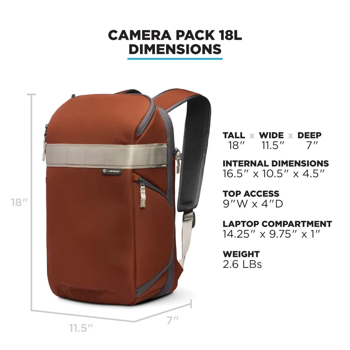 Luma Camera Pack 18L Backpack - Image 4