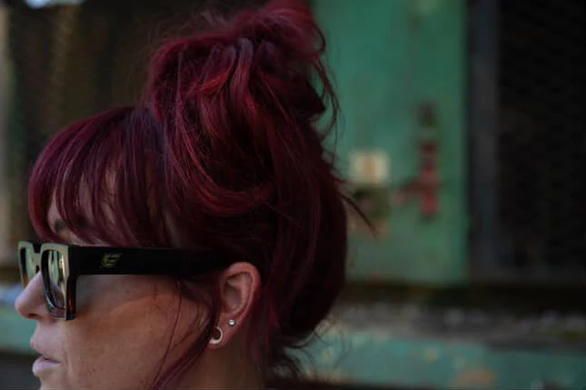 Lux Shades. Matte black/Tortoise Fade. Polarized - Image 5