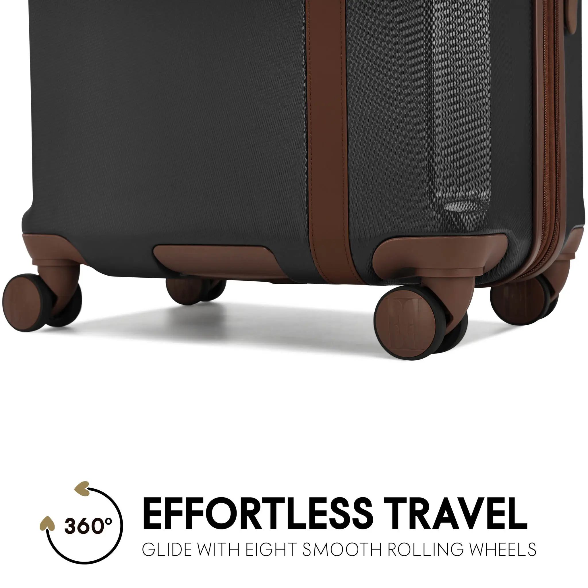 Luxe Journey Expandable 5 Piece Retro Luggage Set - Image 6