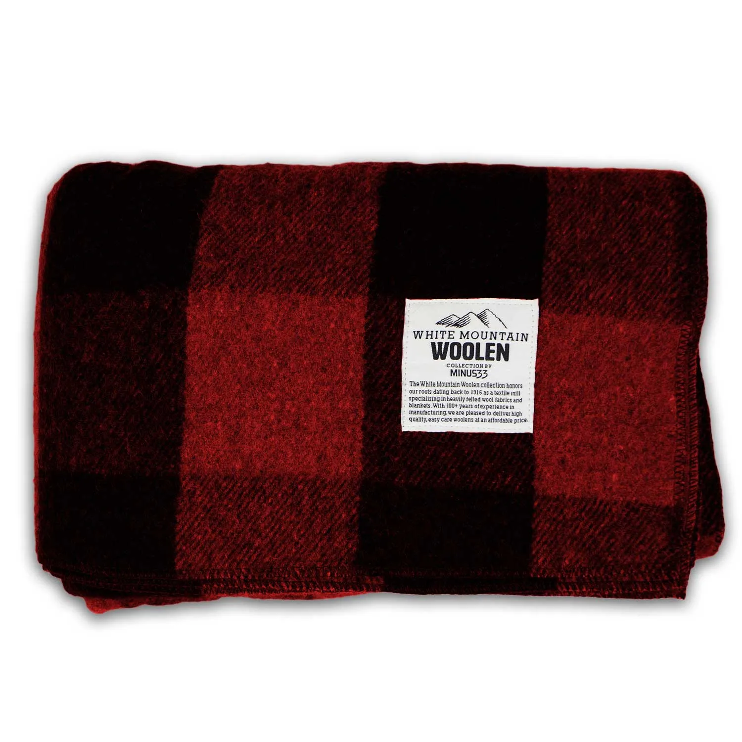 M33 - Lodge Twin Blanket White Mountain Woolen - Image 26