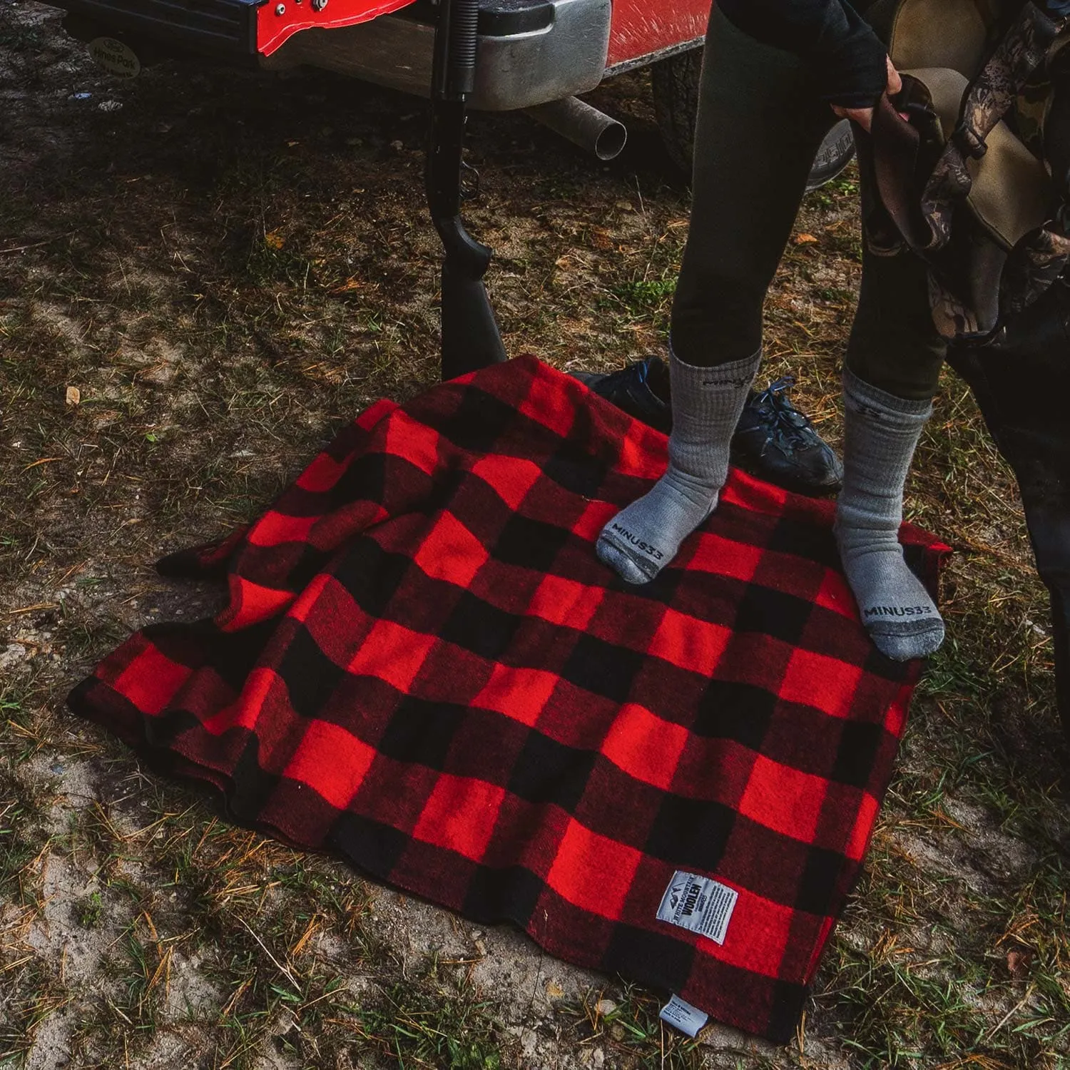 M33 - Lodge Twin Blanket White Mountain Woolen - Image 29