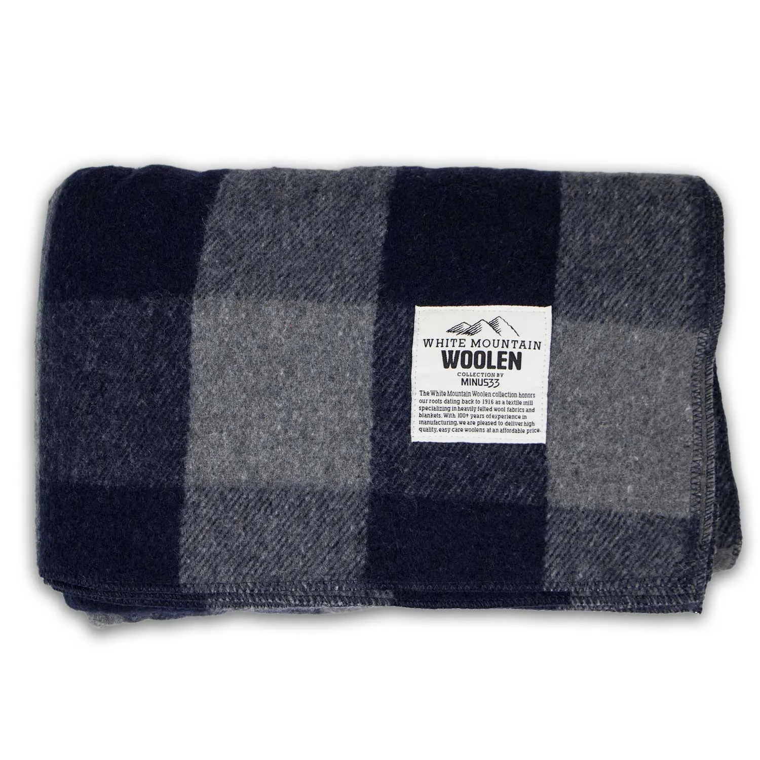 M33 - Lodge Twin Blanket White Mountain Woolen - Image 33