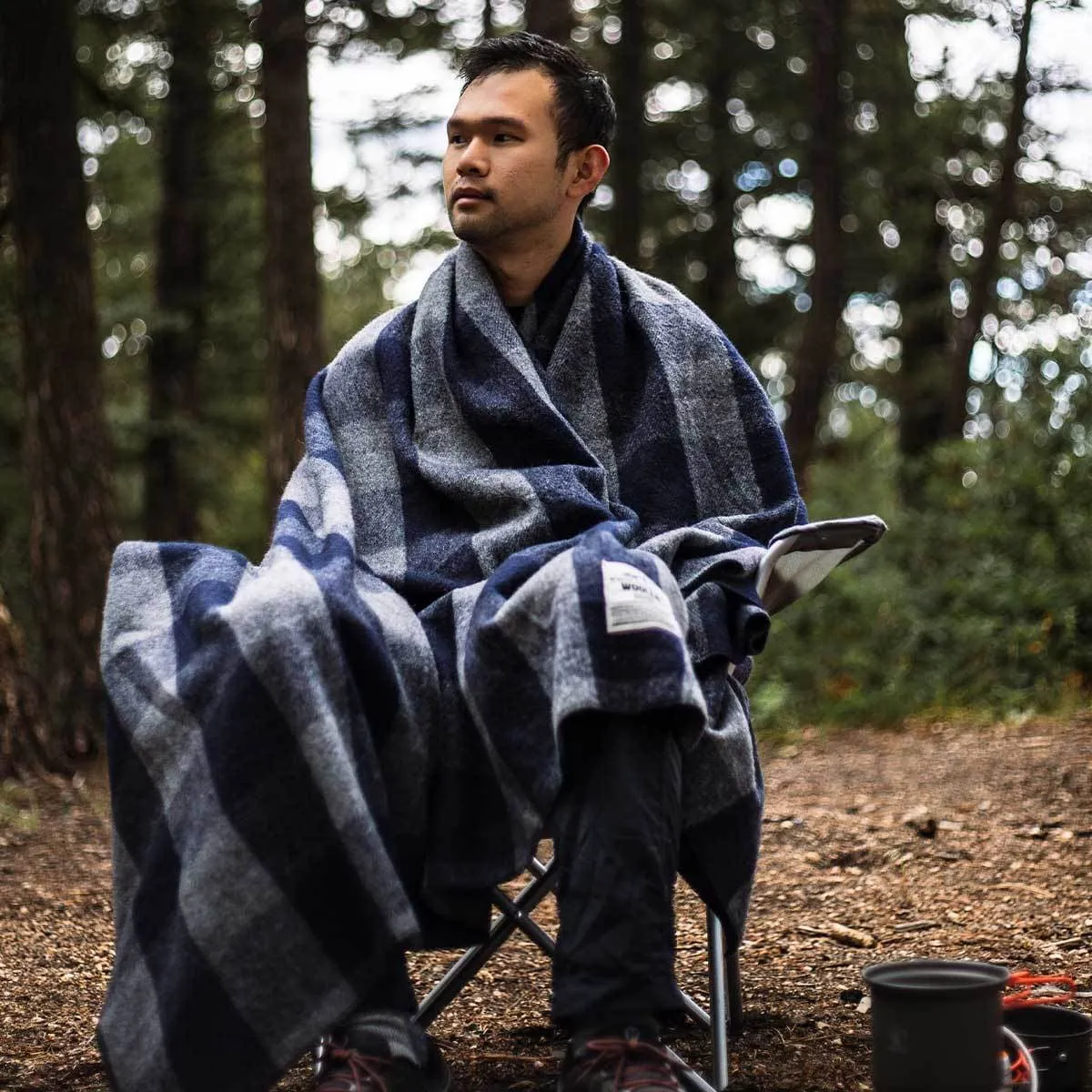 M33 - Lodge Twin Blanket White Mountain Woolen - Image 37