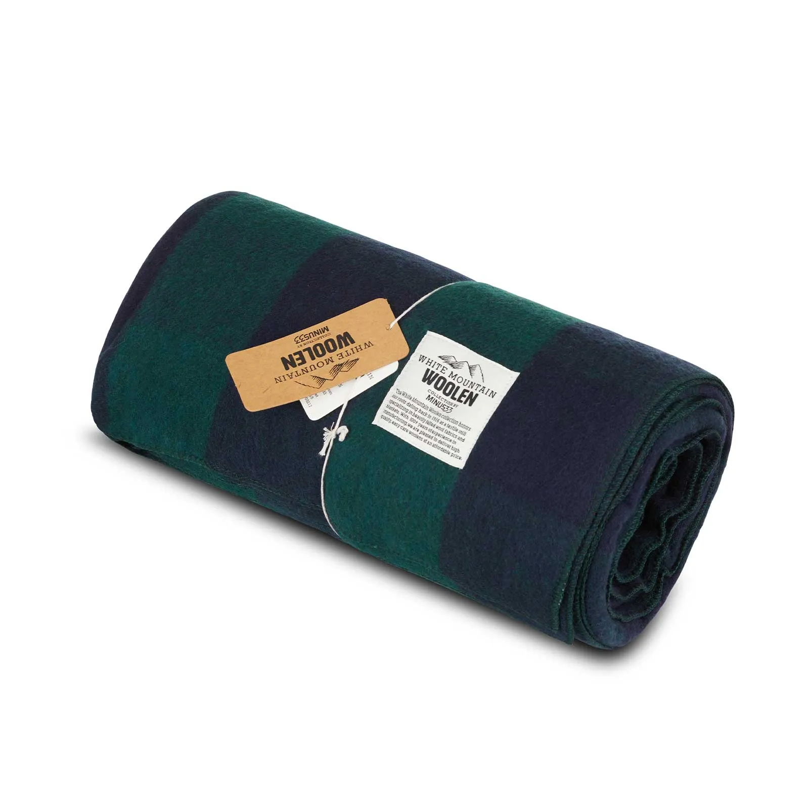 M33 - Lodge Twin Blanket White Mountain Woolen - Image 8