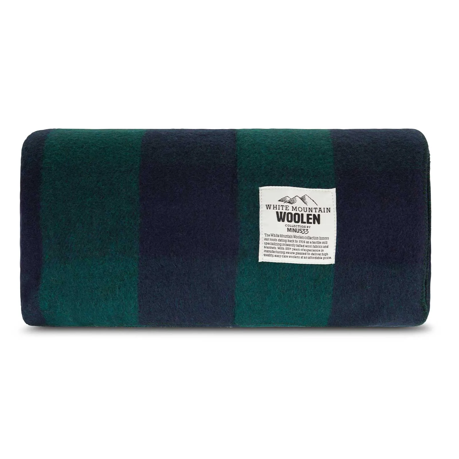 M33 - Lodge Twin Blanket White Mountain Woolen - Image 9