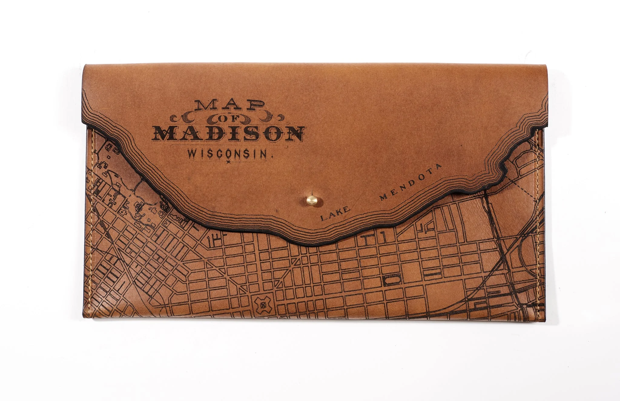 Madison Map Clutch | Practical Chic Carry