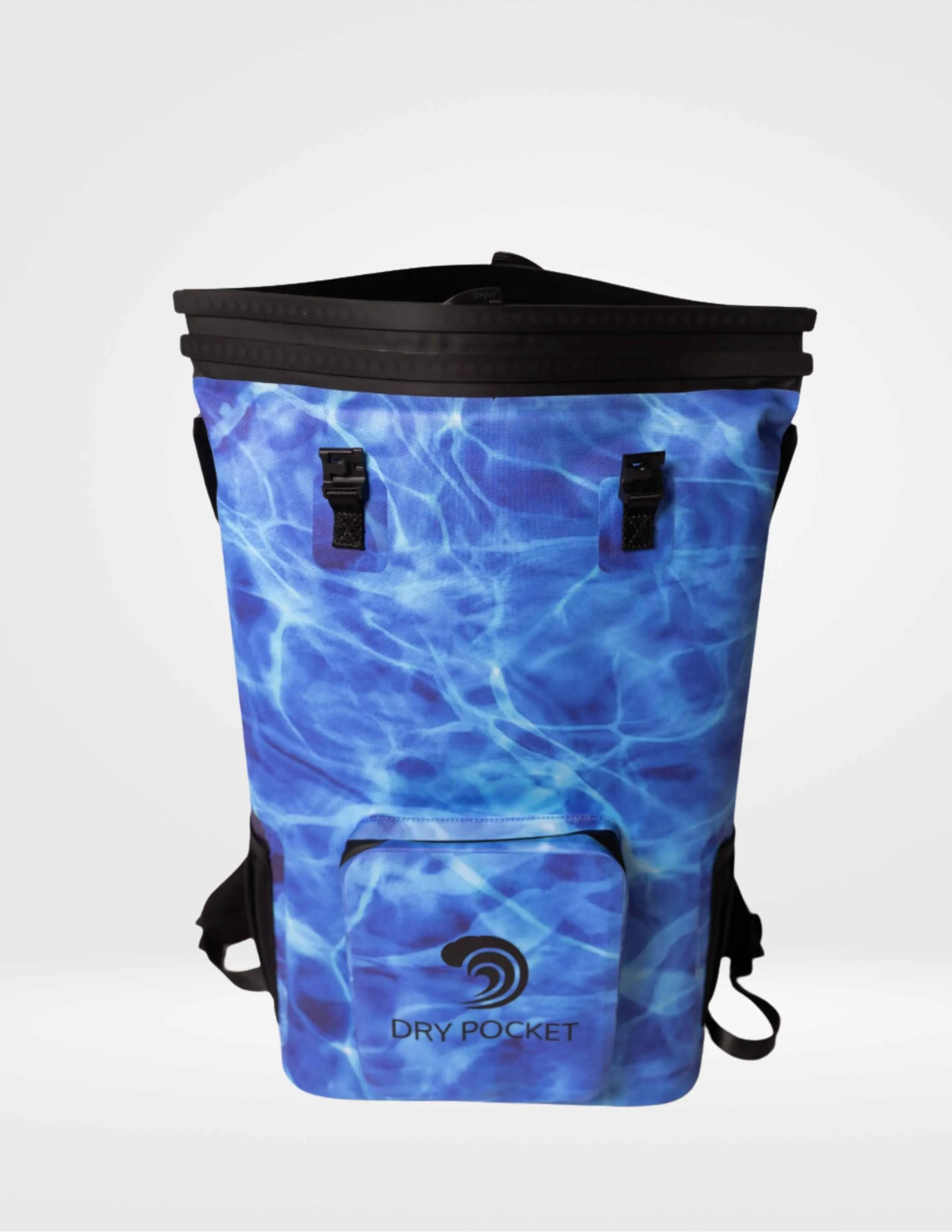 MagnaGuard-Auto-Sealing Backpack Cooler - Aqua Blue - Image 3