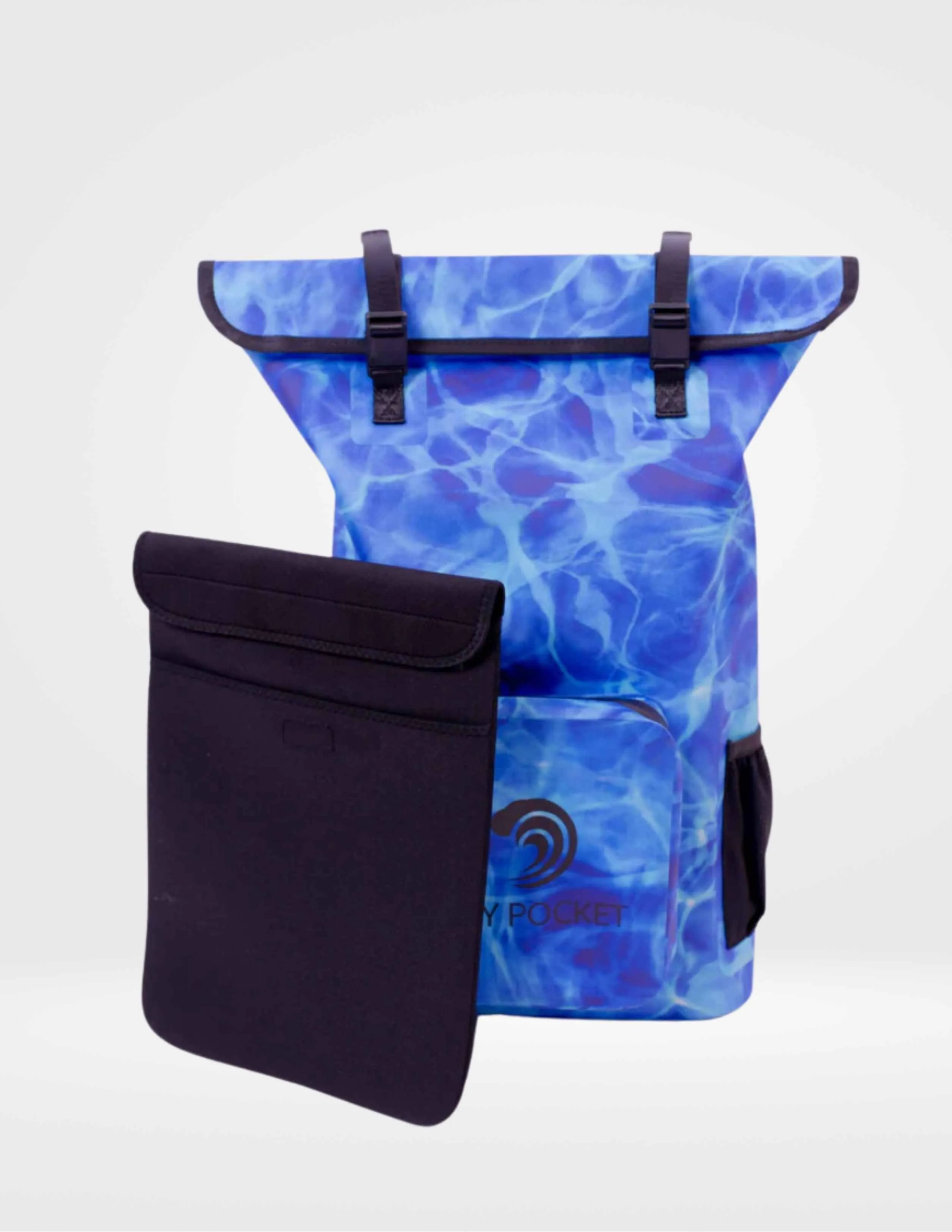 MagnaGuard-Auto-Sealing Dry Bag - Aqua Blue - Image 5