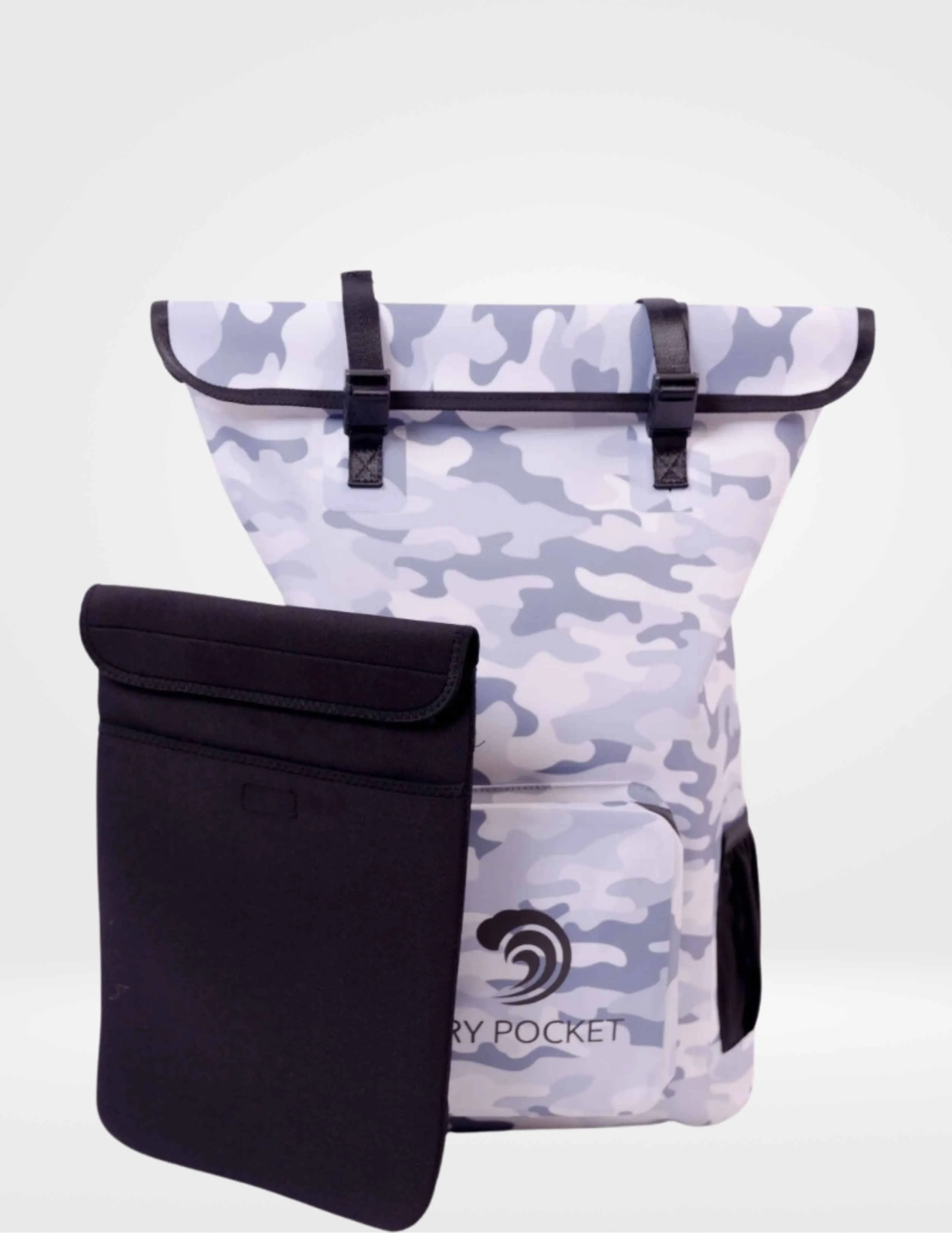 MagnaGuard-Auto-Sealing Dry Bag - Snow Camo - Image 3