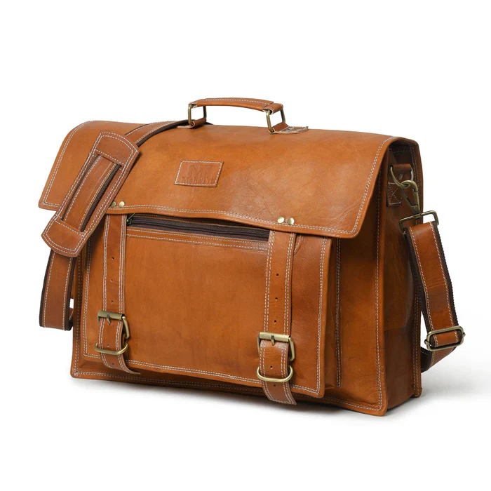 MaheTri Big Pocket- Tan Brown - Image 2