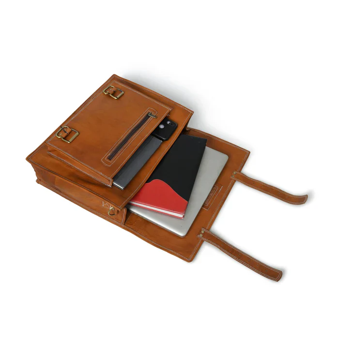 MaheTri Big Pocket- Tan Brown - Image 4