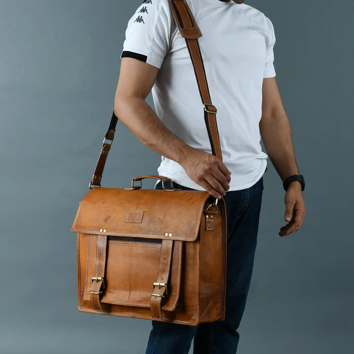 MaheTri Big Pocket- Tan Brown - Image 5