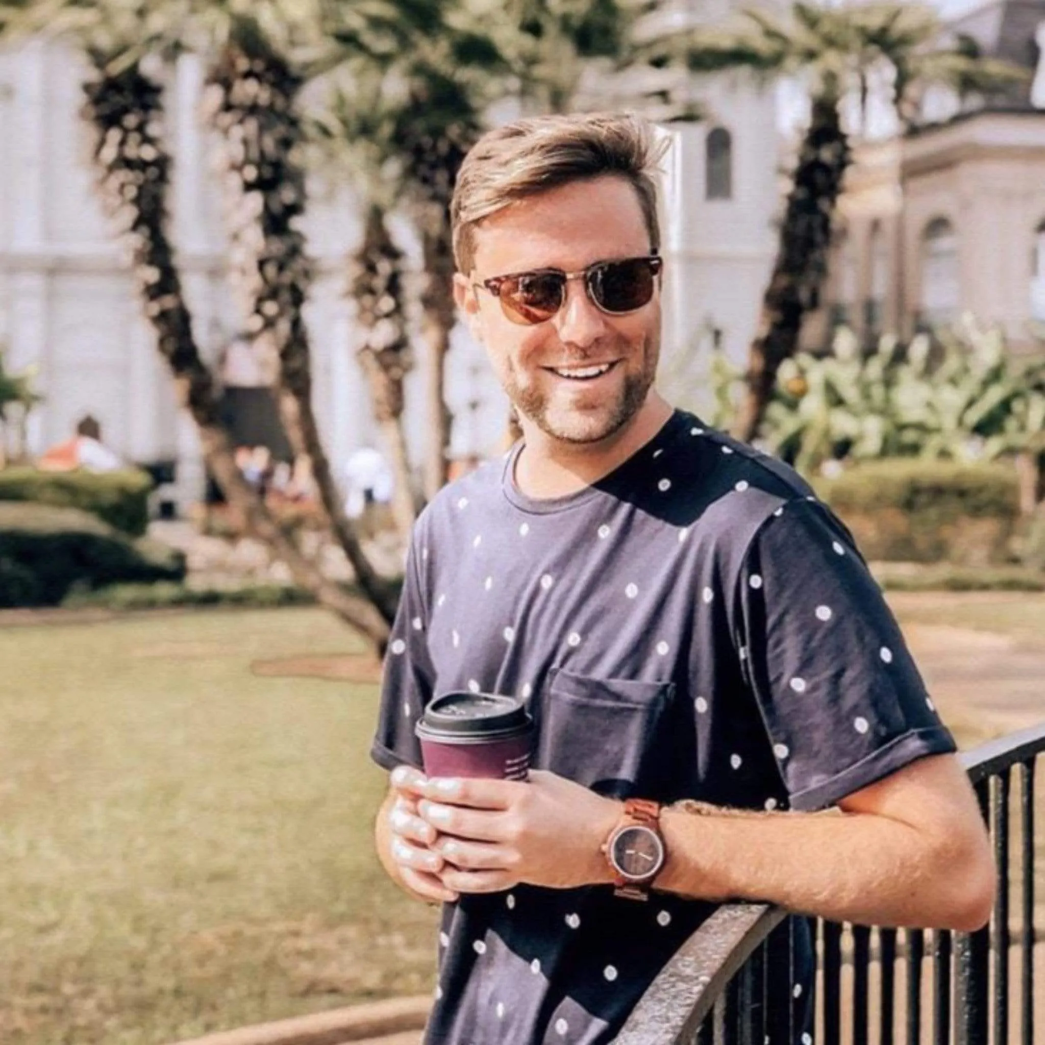 “Malcolm” | Red Tortoise Club Master Sunglasses - Image 3