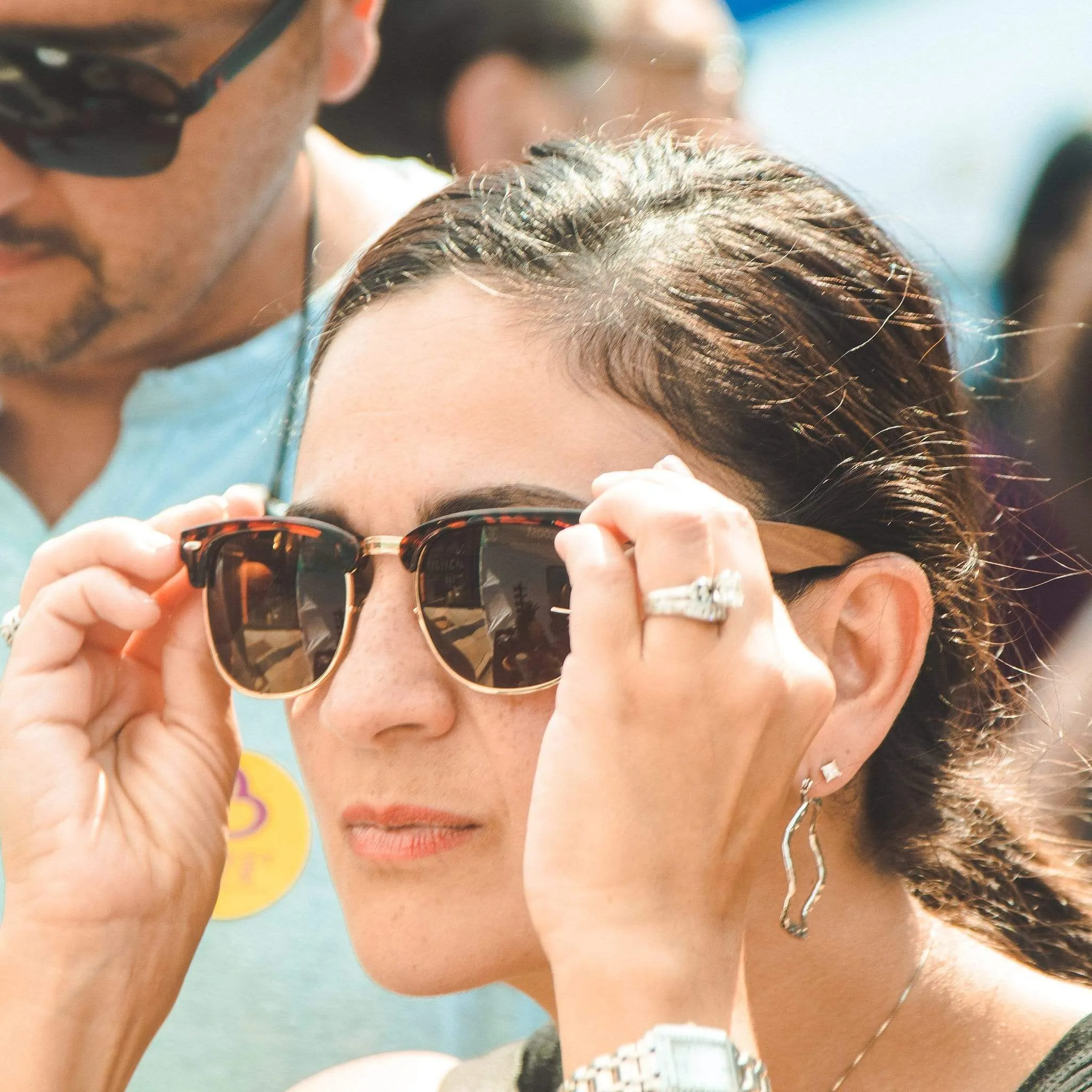 “Malcolm” | Red Tortoise Club Master Sunglasses - Image 4