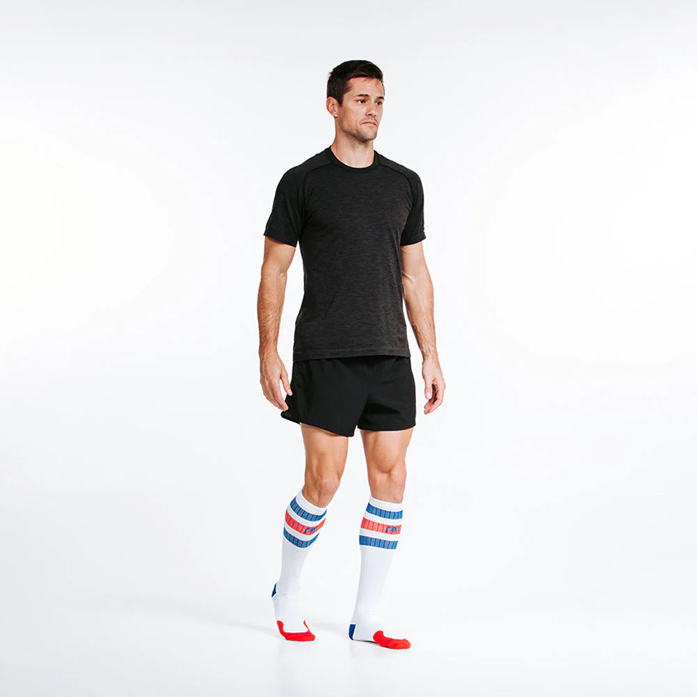 Marathon, White, Red and Blue Stripe - Image 2