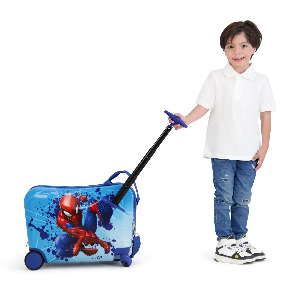 Marvel Ful Ride-on Luggage Spiderman Kids 14.5"  Luggage - Image 7