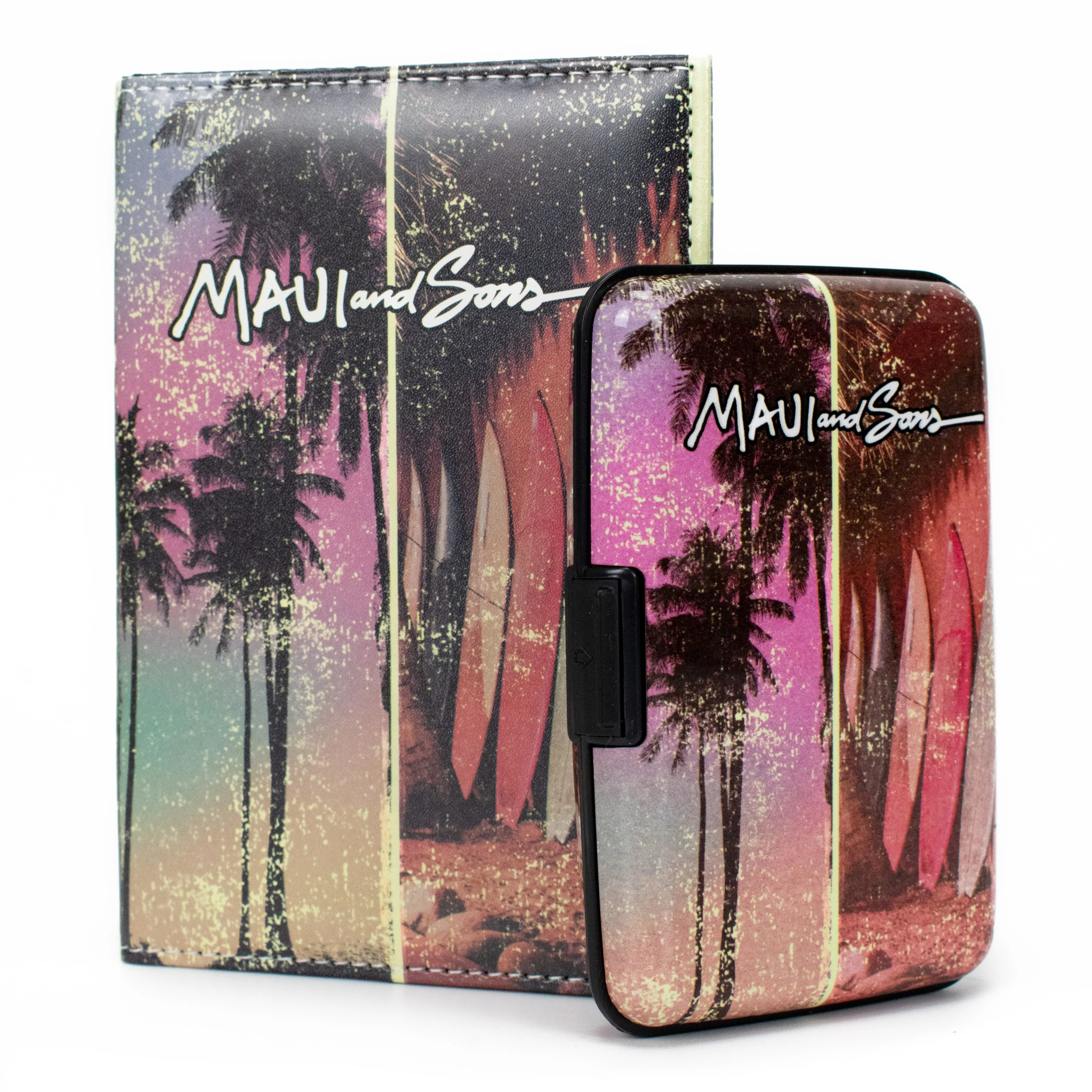 Maui & Sons RFID Wallet & Passport Cover Set - Image 11