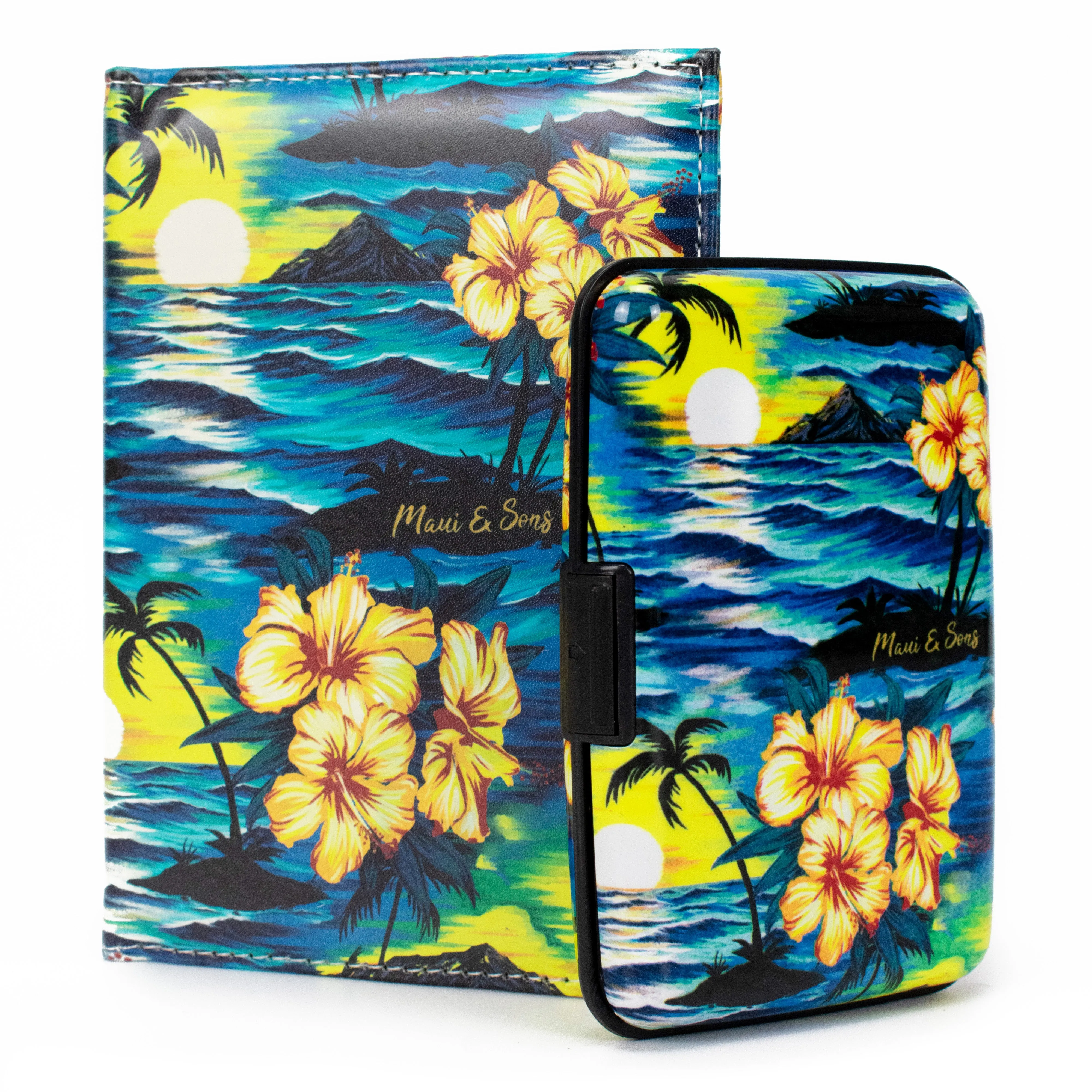 Maui & Sons RFID Wallet & Passport Cover Set - Image 9