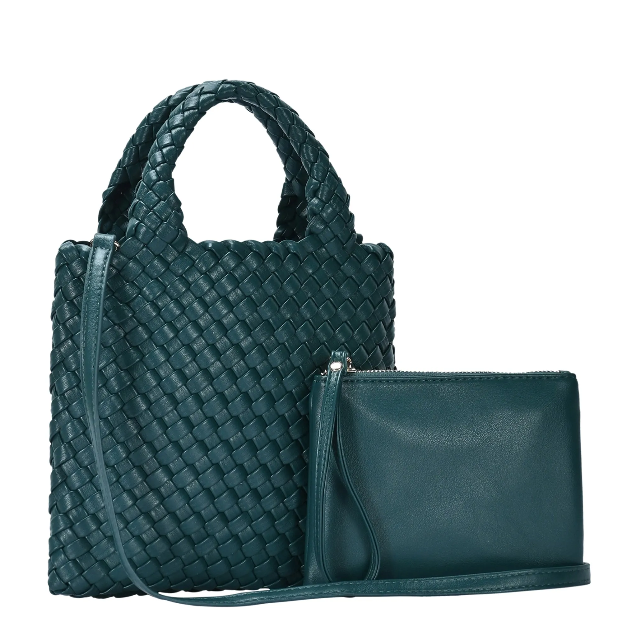 Melody 2 in 1 Woven Crossbody Bag - Image 12