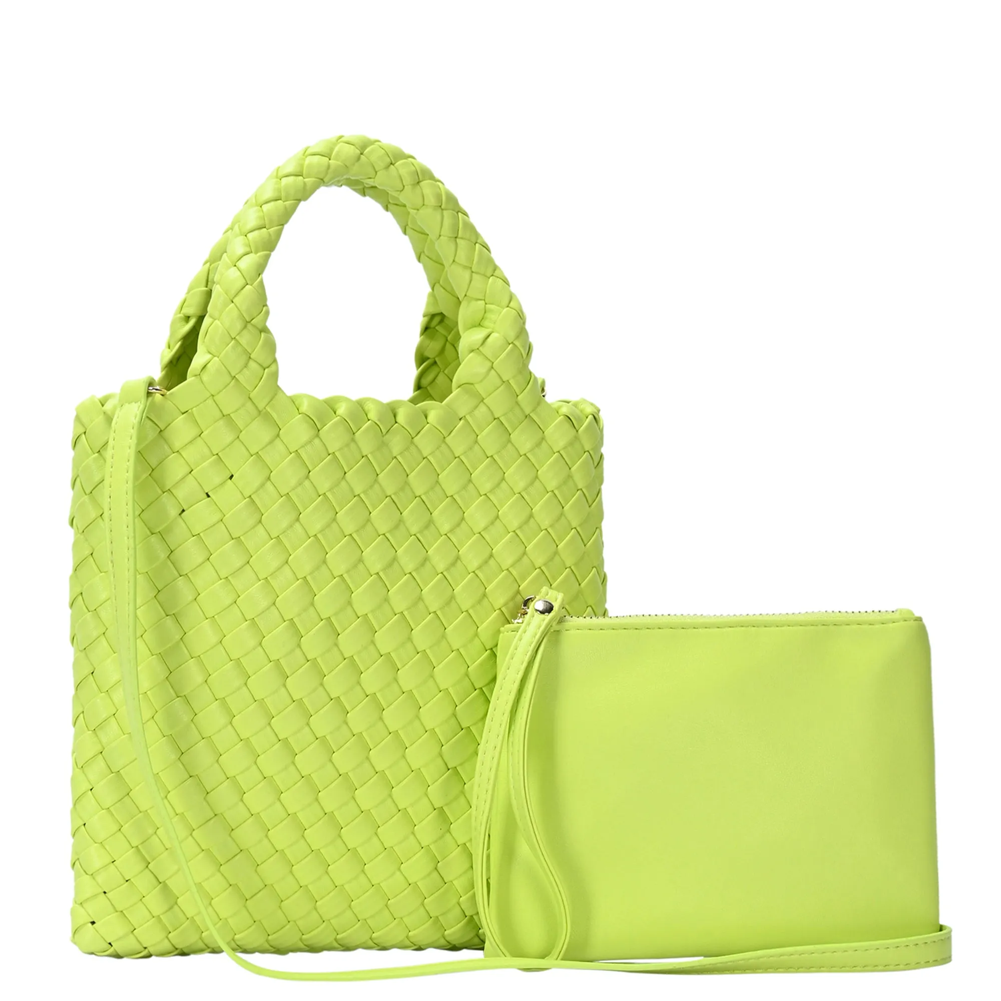 Melody 2 in 1 Woven Crossbody Bag - Image 3