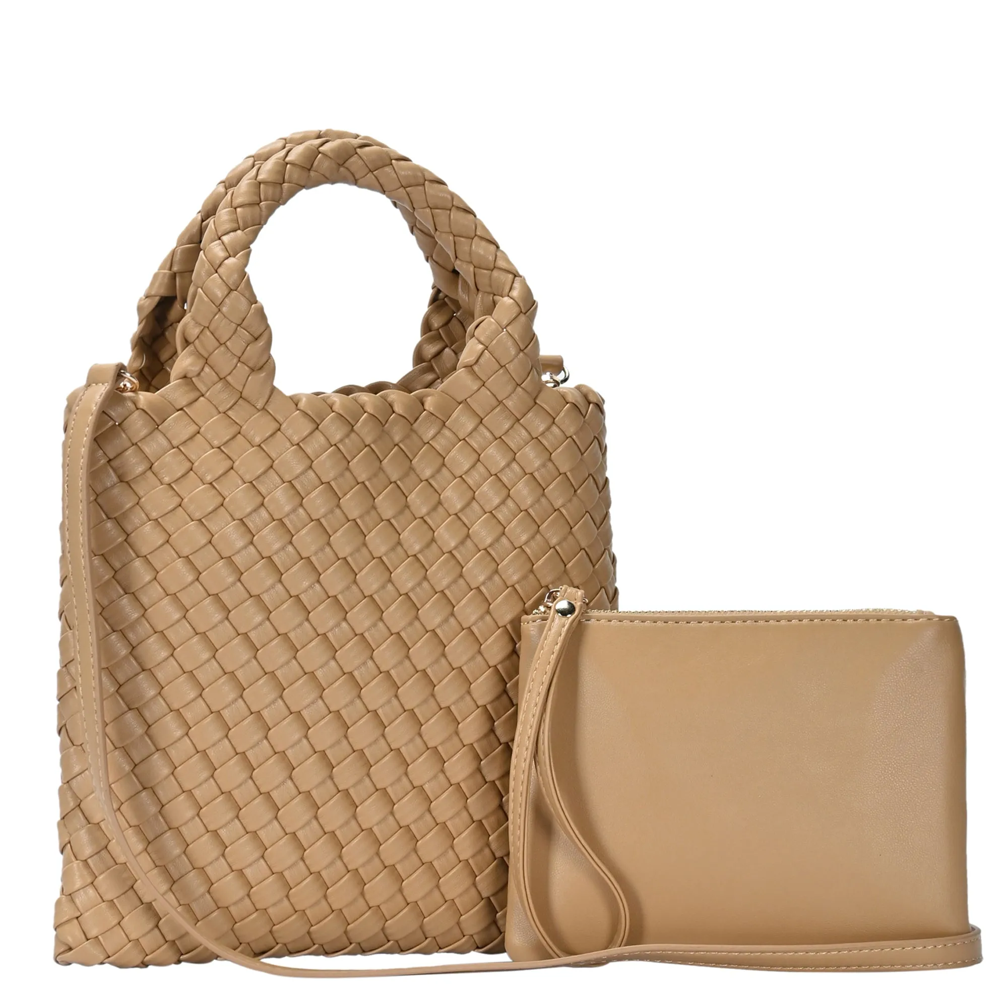 Melody 2 in 1 Woven Crossbody Bag - Image 6