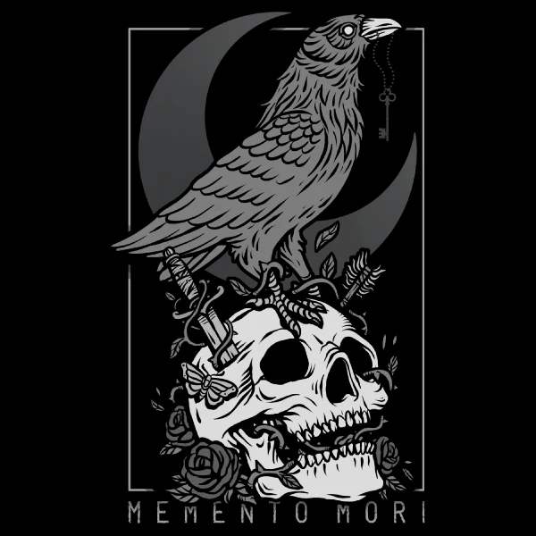'Memento Mori' Hoodie - Image 2