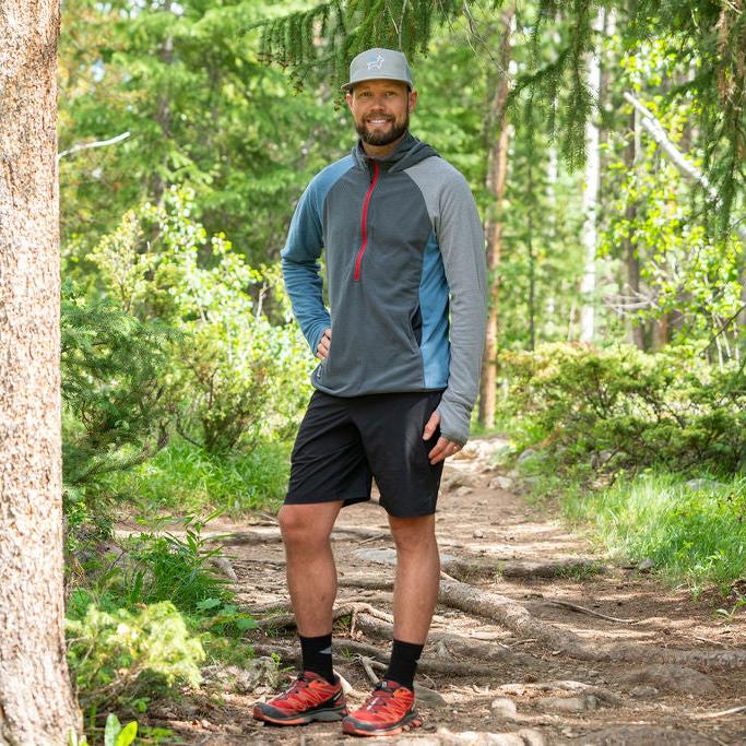 Men's CAMP Half-Zip Hooded Pullover - Image 10