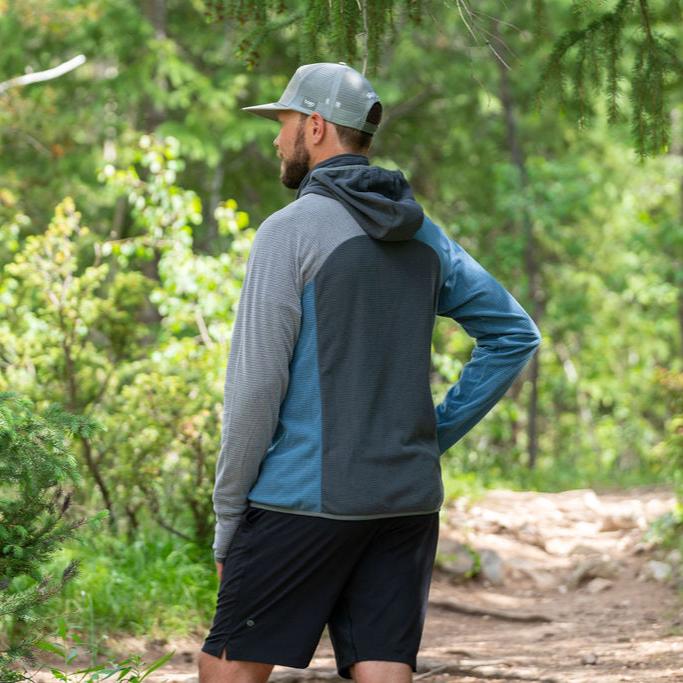 Men's CAMP Half-Zip Hooded Pullover - Image 11
