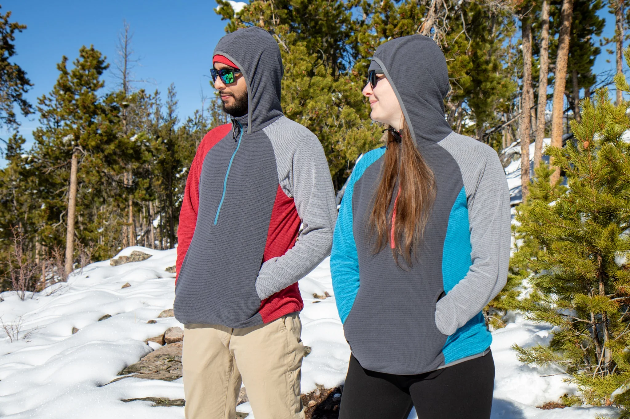 Men's CAMP Half-Zip Hooded Pullover - Image 13
