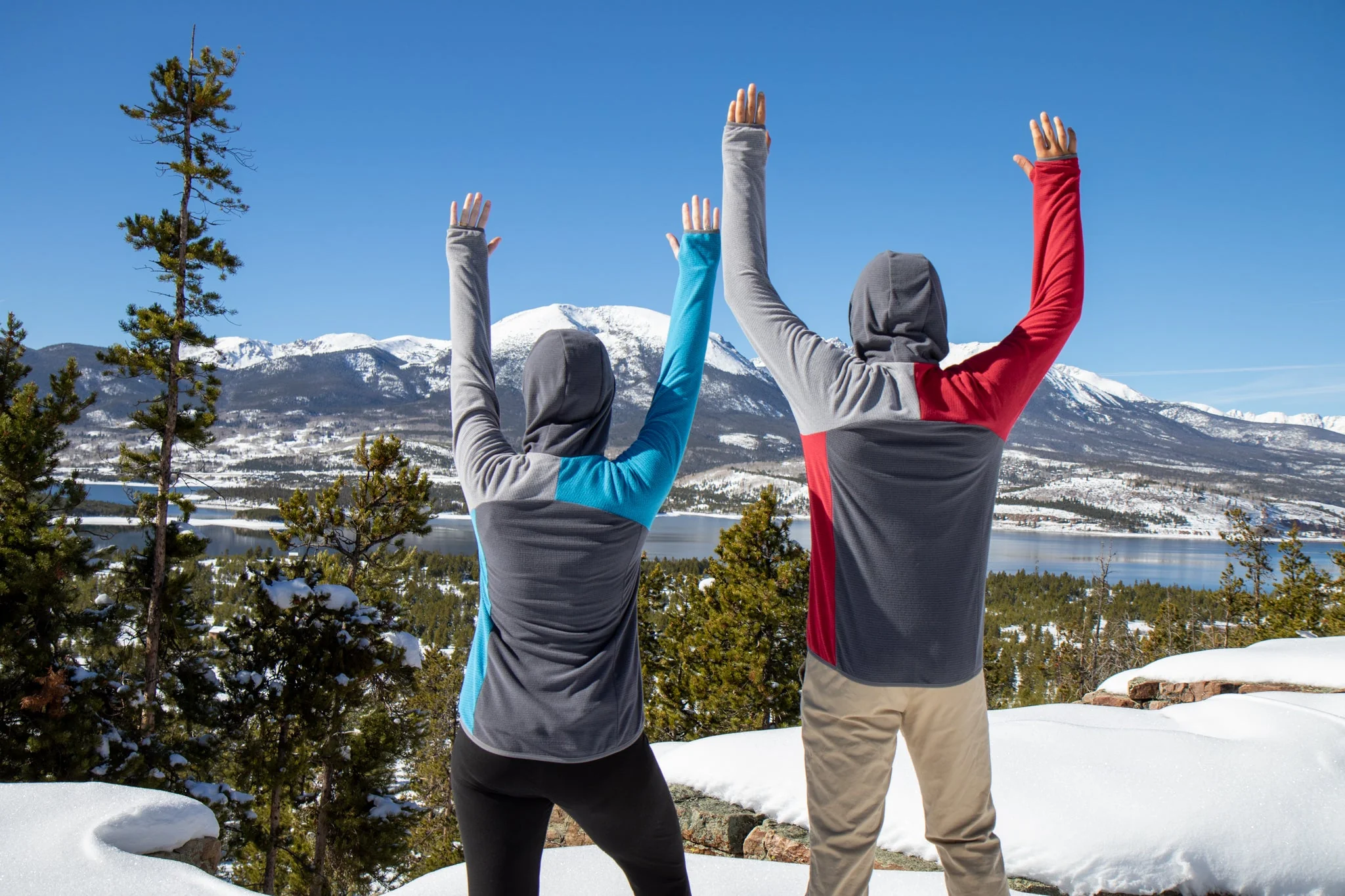 Men's CAMP Half-Zip Hooded Pullover - Image 14