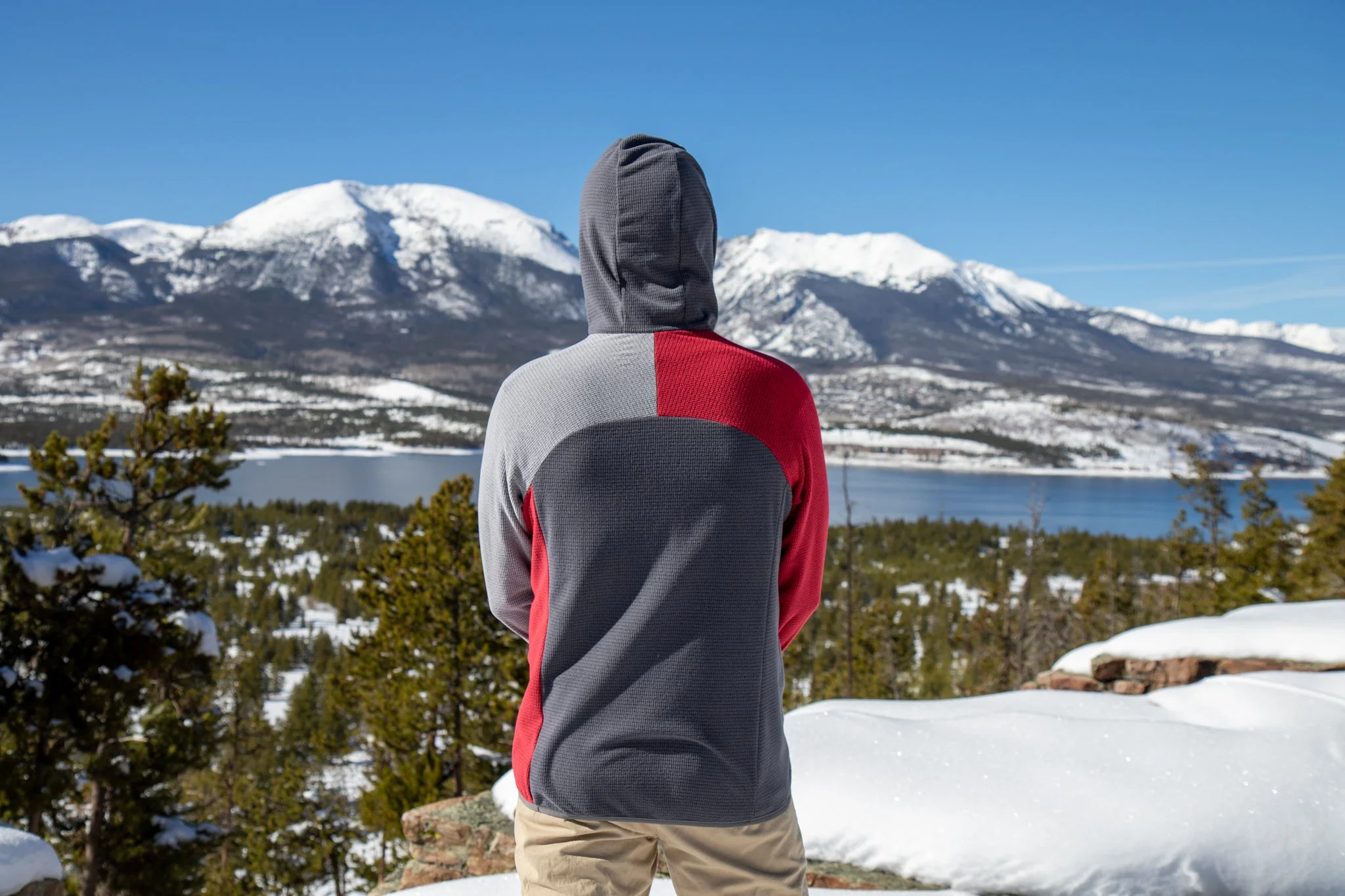 Men's CAMP Half-Zip Hooded Pullover - Image 22