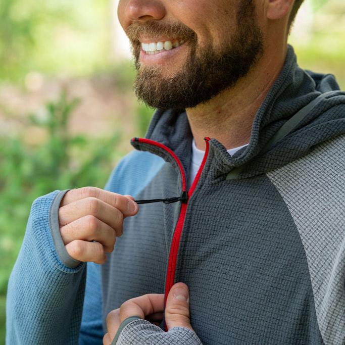 Men's CAMP Half-Zip Hooded Pullover - Image 7