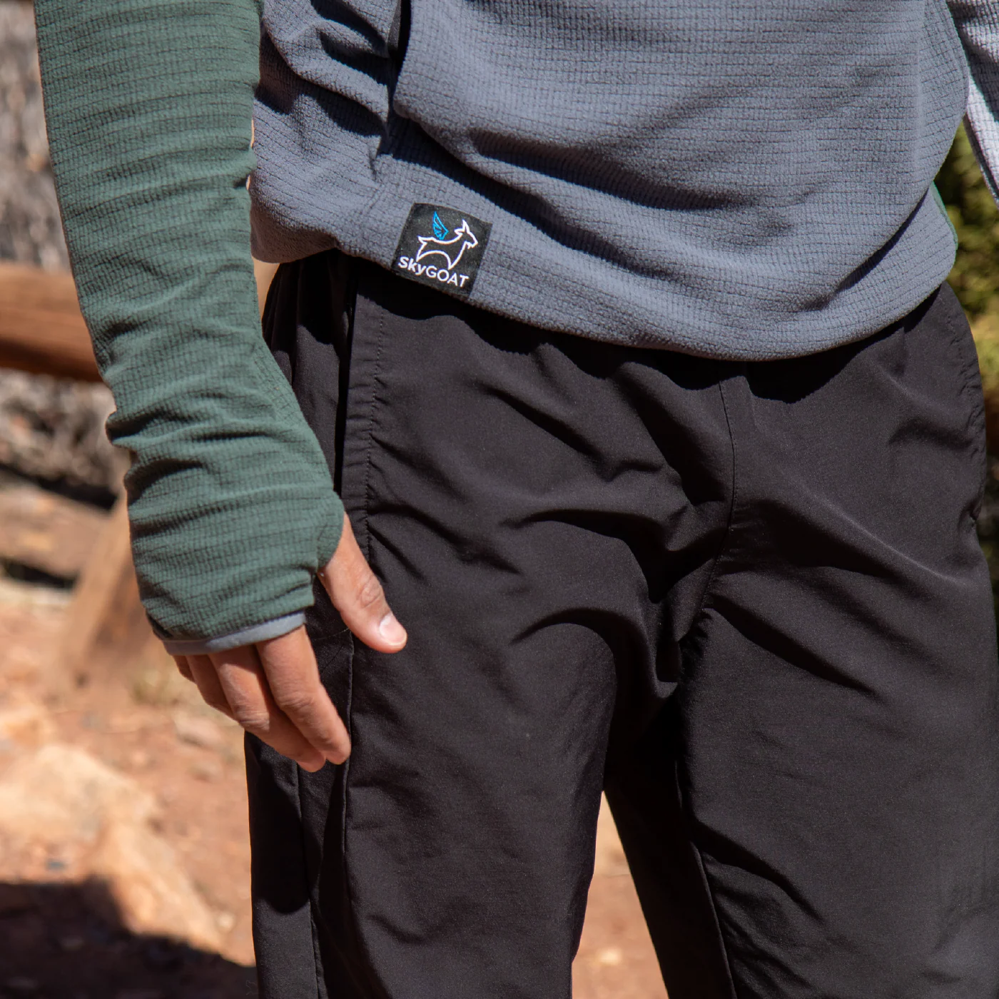 Men's CAMP Half-Zip Hooded Pullover Ultralight 115 - Image 11