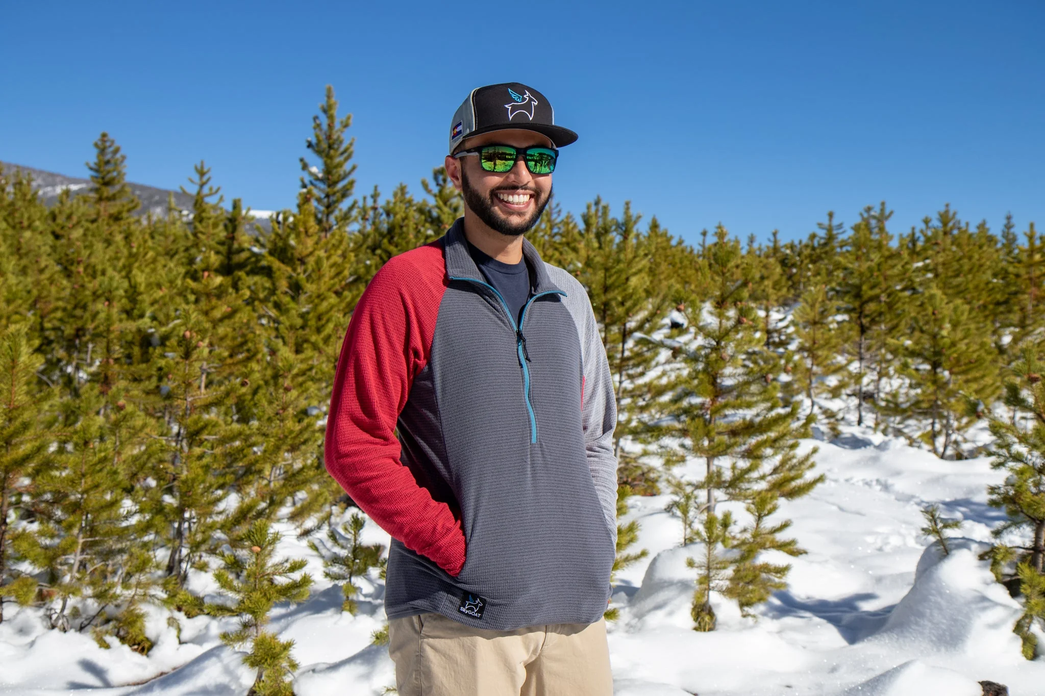 Men's CAMP Half-Zip Pullover - Image 14