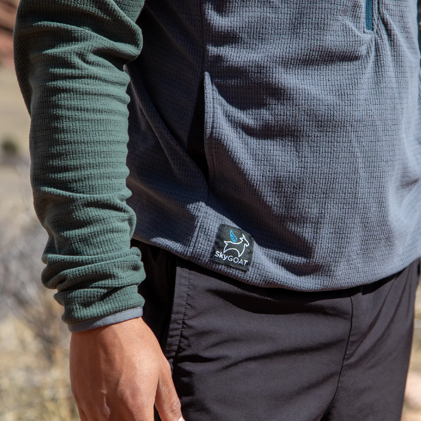 Men's CAMP Half-Zip Pullover Ultralight 115 - Image 9