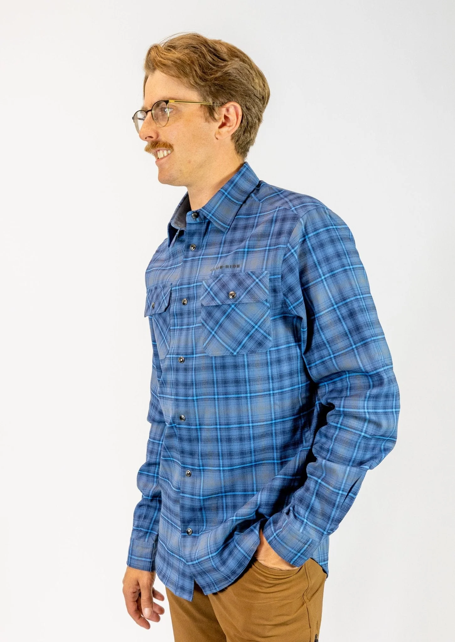 Men's Daniel Keep Warm Stretch Riding Flannel - Image 15