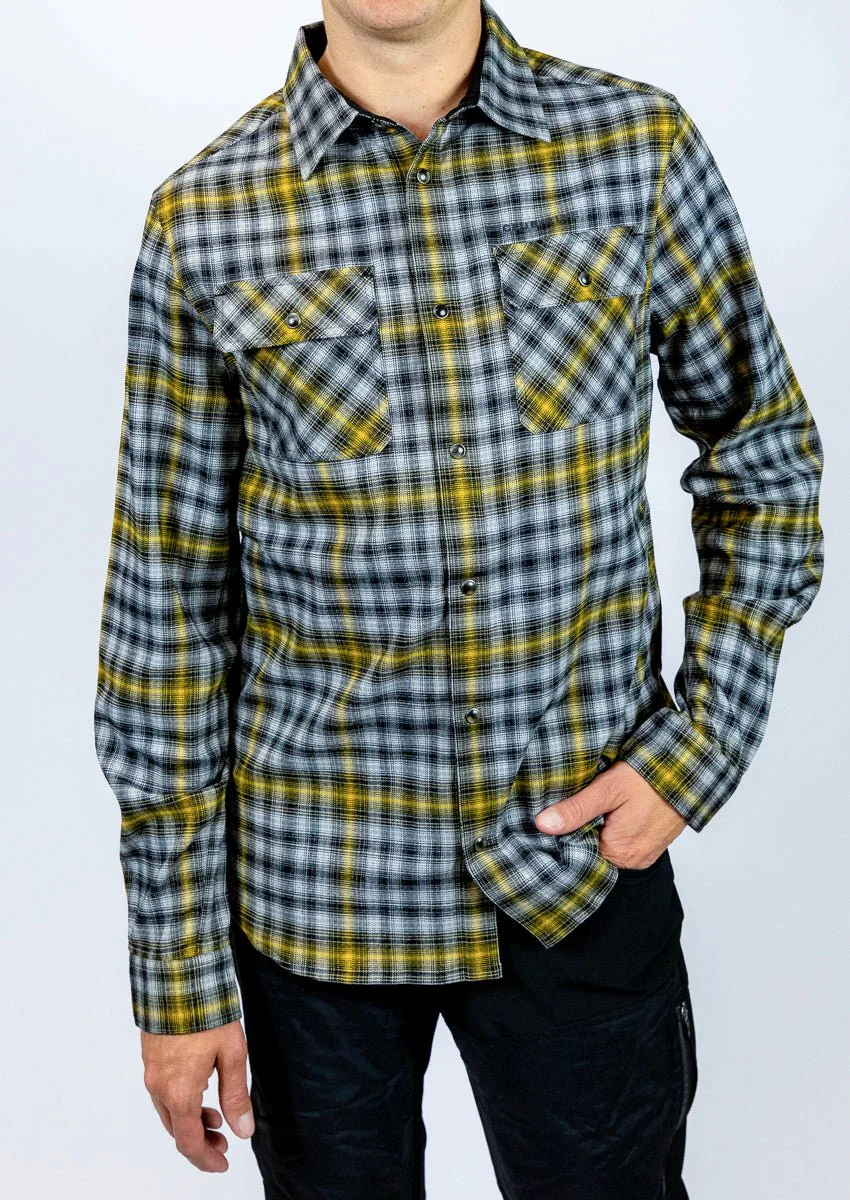Men's Daniel Keep Warm Stretch Riding Flannel - Image 3
