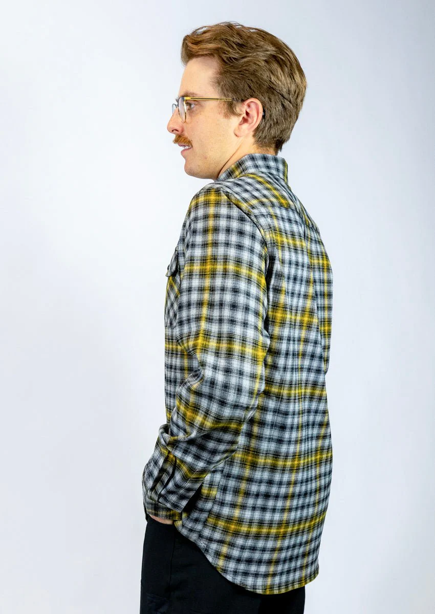 Men's Daniel Keep Warm Stretch Riding Flannel - Image 6